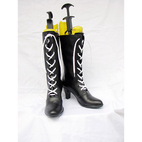 Black Butler Kuroshitsuji Ciel Phantomhive(illustration ver) PU Leather Cosplay Boots