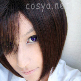 Dark Brown 30cm Axis Powers Hetalia Hong Kong Short Nylon Cosplay Wig