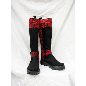 Changan unreal night Huangpu Duanhua Suede Cosplay Boots