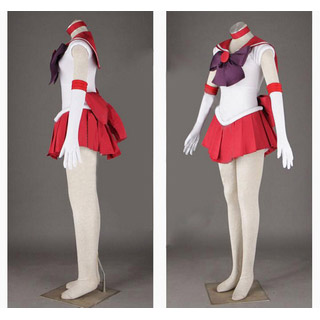 美少女戦士セーラームーン 火野レイ（ひの レイ） 戦闘服 コスプレ衣装