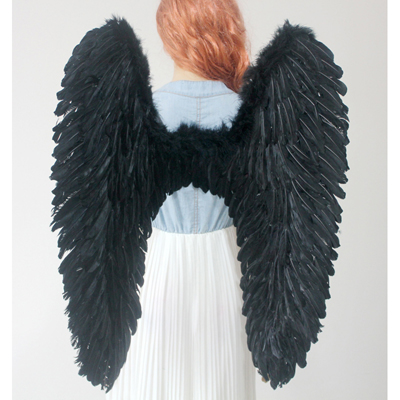 天使の翼     白色/黒色      コスプレ道具
