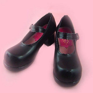 可愛い ブラック 4.5cm   ロリィタ/ロリータ靴