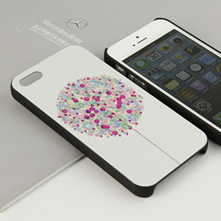 愛の風船　携帯ケース　ロマンチック　iPhone5　ケース