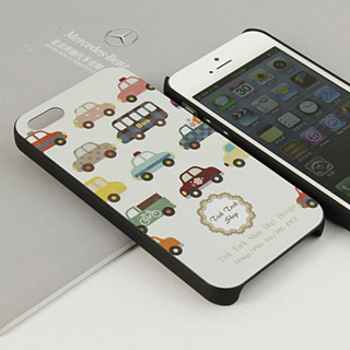 車の町　幻想溢れる携帯ケースス　pcプラスチック　iPhone5　ケース