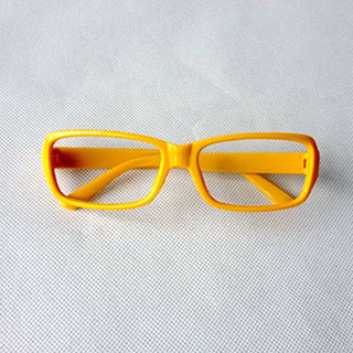 ペルソナ4　PERSONA4　里中 千枝（さとなか ちえ）　黄色い　コス用具　眼鏡　メガネフレーム　コスプレ道具