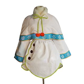 VOCALOID SNOW MIKU 2015 雪ミク（初音ミク） 風 コスプレ衣装