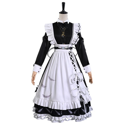 【バーチャル にじさんじ 衣装】VTuberグループ　叶 kanae　メイド服　風　コスプレ衣装