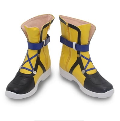 ウマ娘 プリティーダービー　バブルガムフェロー　決勝服　風　合皮 ゴム底 コスプレ靴