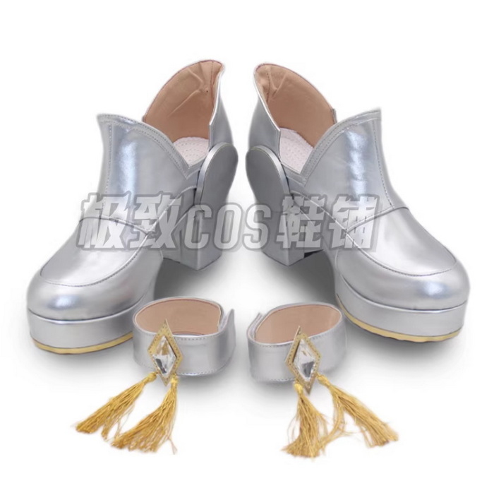 ウマ娘 プリティーダービー オグリキャップ  風  コスプレブーツ2602