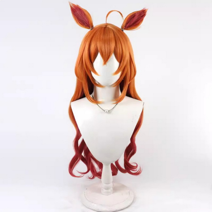 ウマ娘 プリティーダービー 　‌シンデレラグレイ　ロイヤルファミリー　風　コスプレウィッグ