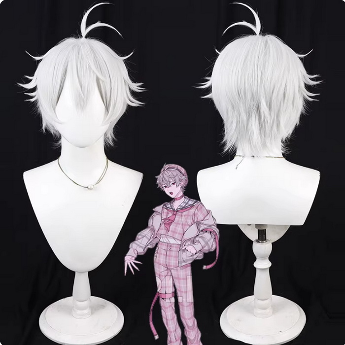 【 バーチャル にじさんじ】VTuber　セーラー服　葛葉（くずは）　風 　コスプレウィッグ