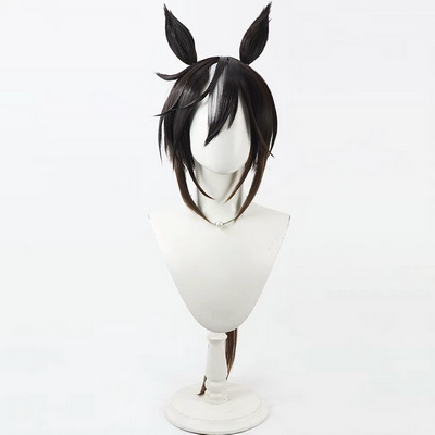 ウマ娘 プリティーダービー 　ゴールドシチー　風　コスプレウィッグ　VER3