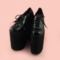 可愛い ブラック 22cm   ロリィタ/ロリータ靴