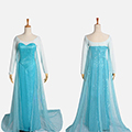 アナと雪の女王 Frozen Disney エルサ（Elsa） ワンピース 風 コスプレ衣装