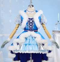 ラブライブ! lovelive! Aqours‌ 津島善子/国木田花丸/黒澤ルビィ クリスマスライブコンサート　風 コスプレ衣装