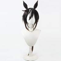 ウマ娘 プリティーダービー 　ゴールドシチー　風　コスプレウィッグ　VER3